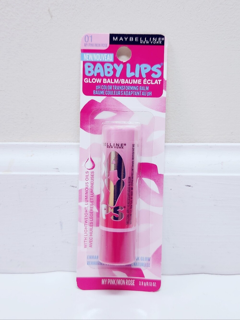 ⭐4/$15 Maybelline Baby Lips Glow Balm My Pink